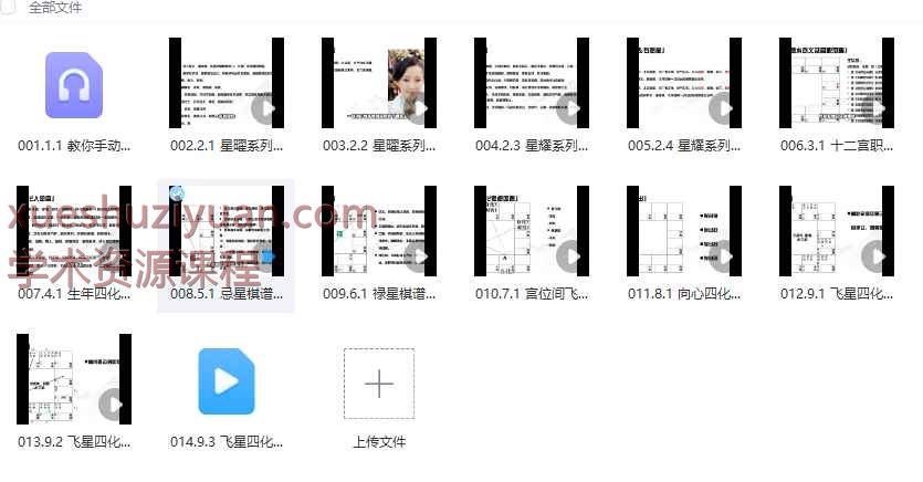 般若‮宴丞‬飞星四化‮微紫‬斗数研修班 14集视频+文档Y插图