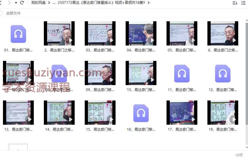 易达《易达奇门移星换斗》视频+音频共18集Y插图