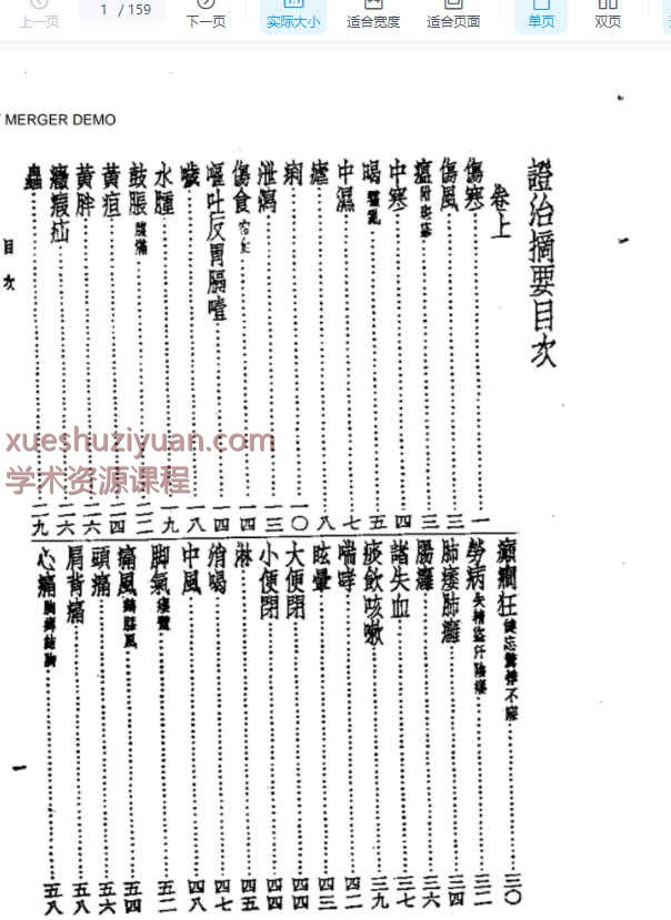 皇汉医学丛书02证治摘要.pdf插图1