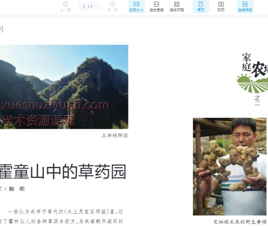 霍童山中的草药园_鞠熙插图
