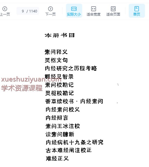 2505400-519 近代中医珍本集  医经分册.pdf1140插图1