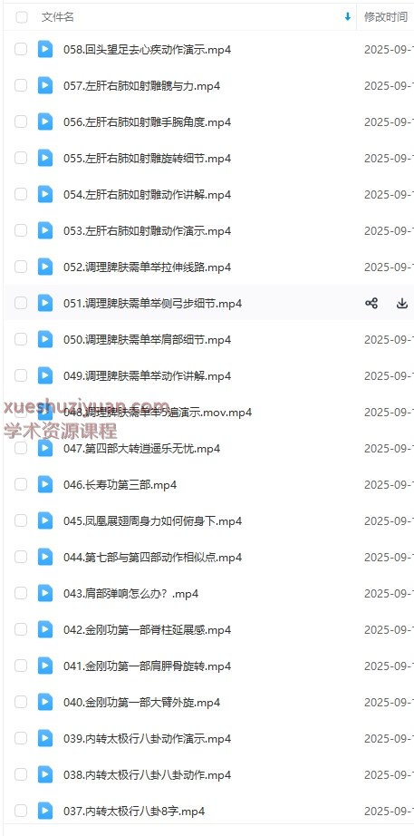 250975 金刚功长寿功解析课程58集插图 250975 金刚功长寿功解析课程58集插图