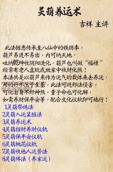 2509217 吉祥灵葫养运法插图