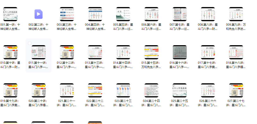 251066万和申高源《星斗八字传承班》视频31集Y插图1 251066万和申高源《星斗八字传承班》视频31集Y插图1