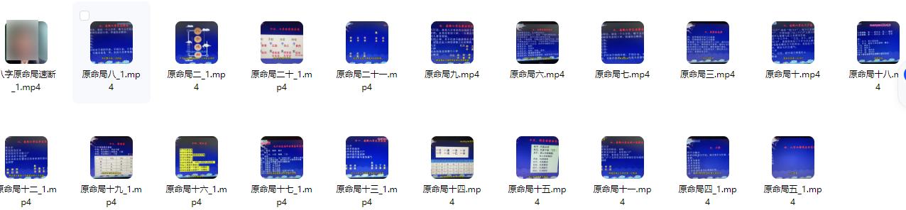 251071 玄言八字原局速断学习 视频21课Y插图 251071 玄言八字原局速断学习 视频21课Y插图