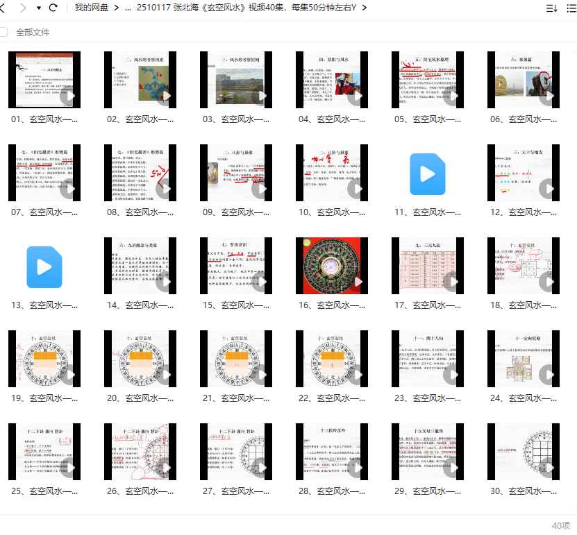 张北海《玄空风水》视频40集,每集50分钟左右Y插图 张北海《玄空风水》视频40集,每集50分钟左右Y插图