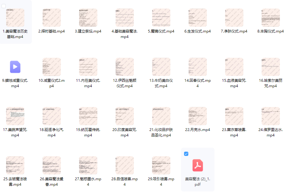 2510186 秘义丽华witch 女巫美容魔法 29集视频和课件Y插图 2510186 秘义丽华witch 女巫美容魔法 29集视频和课件Y插图