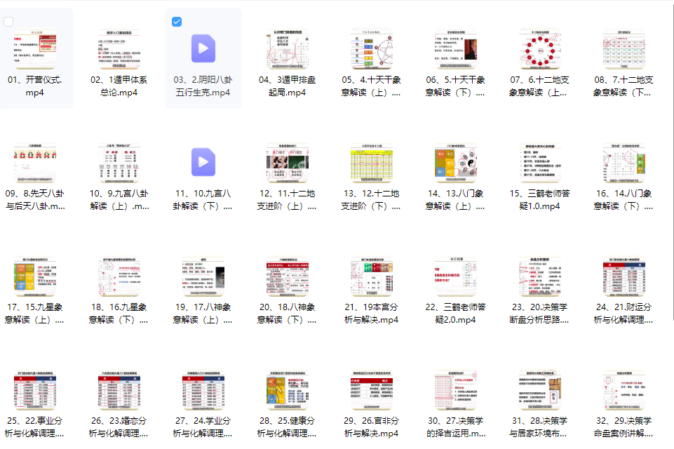 2510192三鹤《奇门遁甲决策学系统课》视频40集Y插图1 2510192三鹤《奇门遁甲决策学系统课》视频40集Y插图1