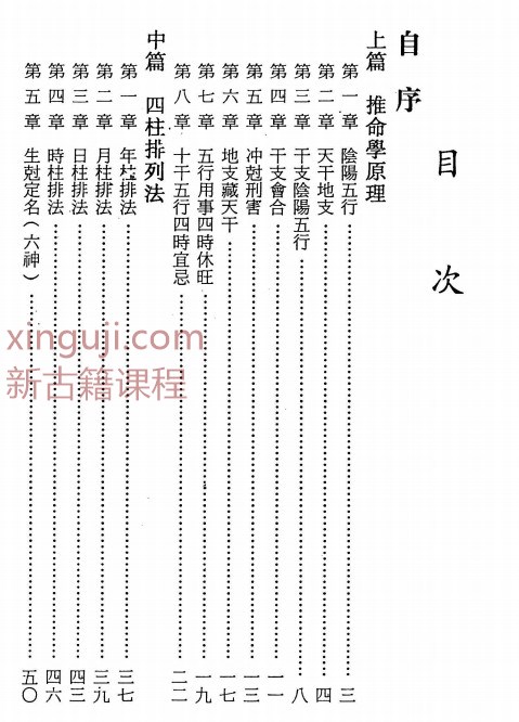 铁笔子著《四柱推命学》226页插图1