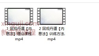 刘忠义 回观丹道【内息法】训练课程插图