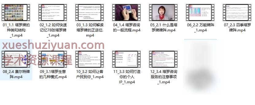 Grace塔罗课：把塔罗牌做成副业全攻略12集Y插图1