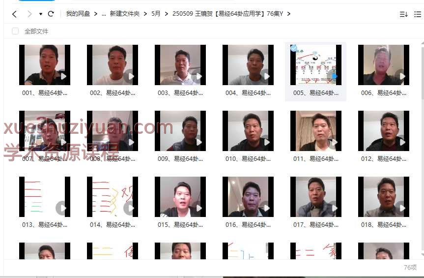 王镜贺【易经64卦应用学】76集Y插图