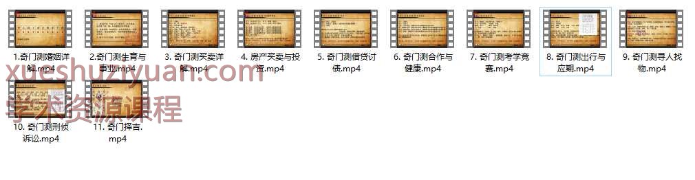 心骉老师奇门遁甲案例合集11集Y插图