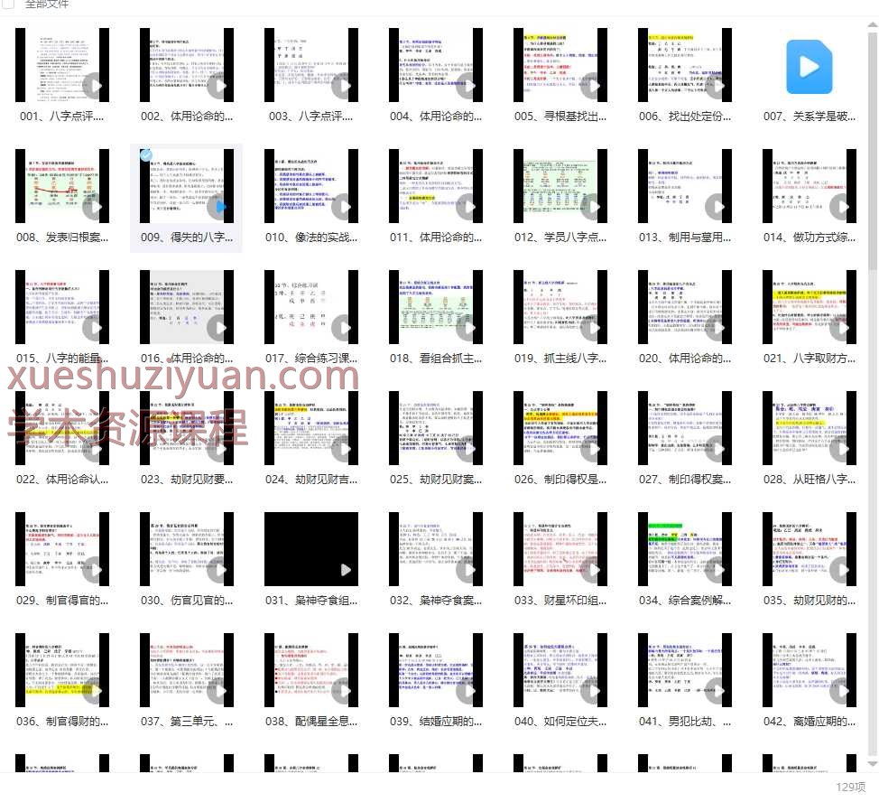 250525 高德臣盲派八字：高级弟子班正课129集Y插图