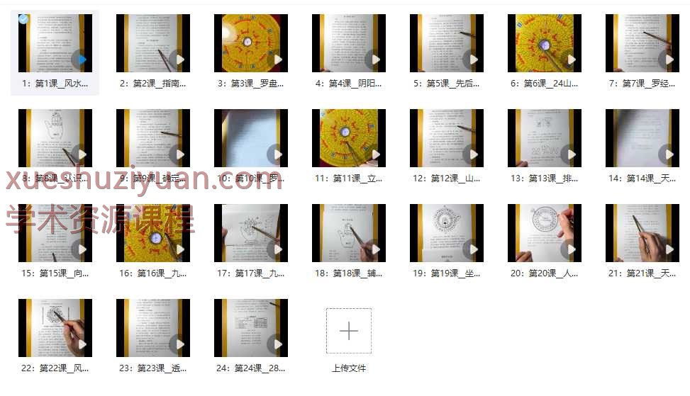 竹林老师风水罗盘视频24集Y插图