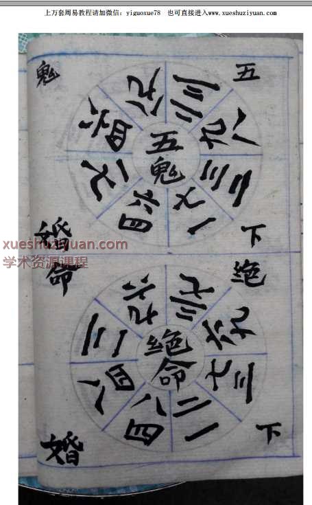 古籍男女合婚小儿关煞流年图（清晰版）Y插图1