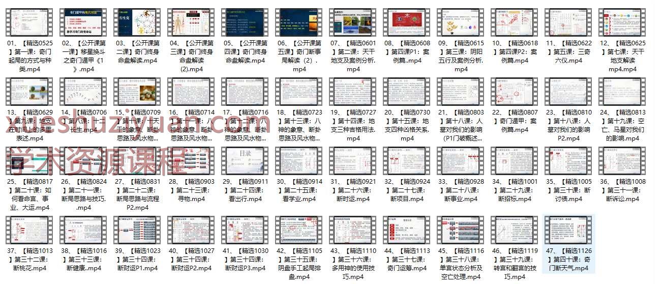 何泳慧奇门遁甲全阶47集插图