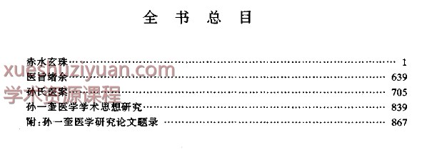 明清名医全书大成(孙一奎医学全书.)插图1