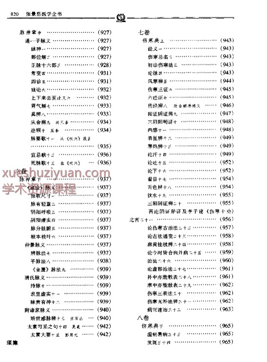 景岳全书插图