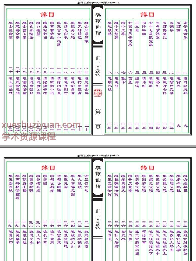 道教符咒法本《填箓仙階》PDF插图1
