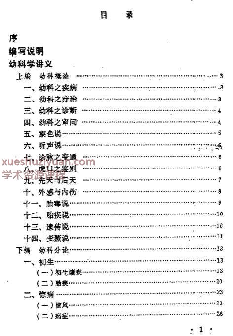 近代中医珍本集  儿科分册插图1