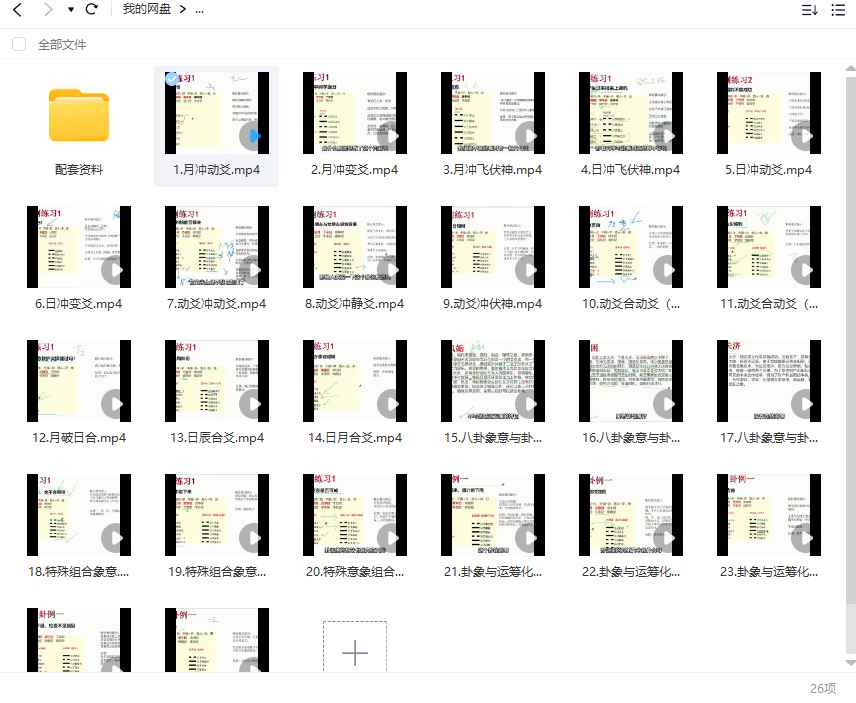 25年明羽《封神高阶六爻弟子班》视频26集+相关课件Y插图