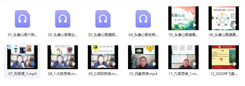 何泳慧【何氏破命局】头像心易实战课，教学视频12集Y插图