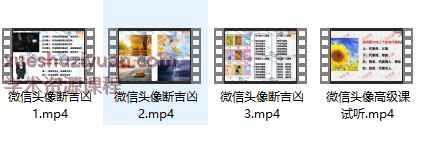 权俞通微信头像断吉凶初级班 4集插图