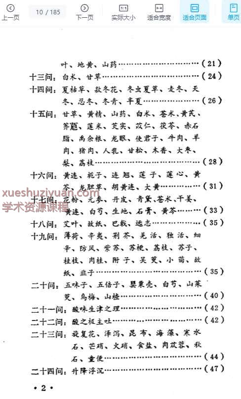 本草问答评注插图1