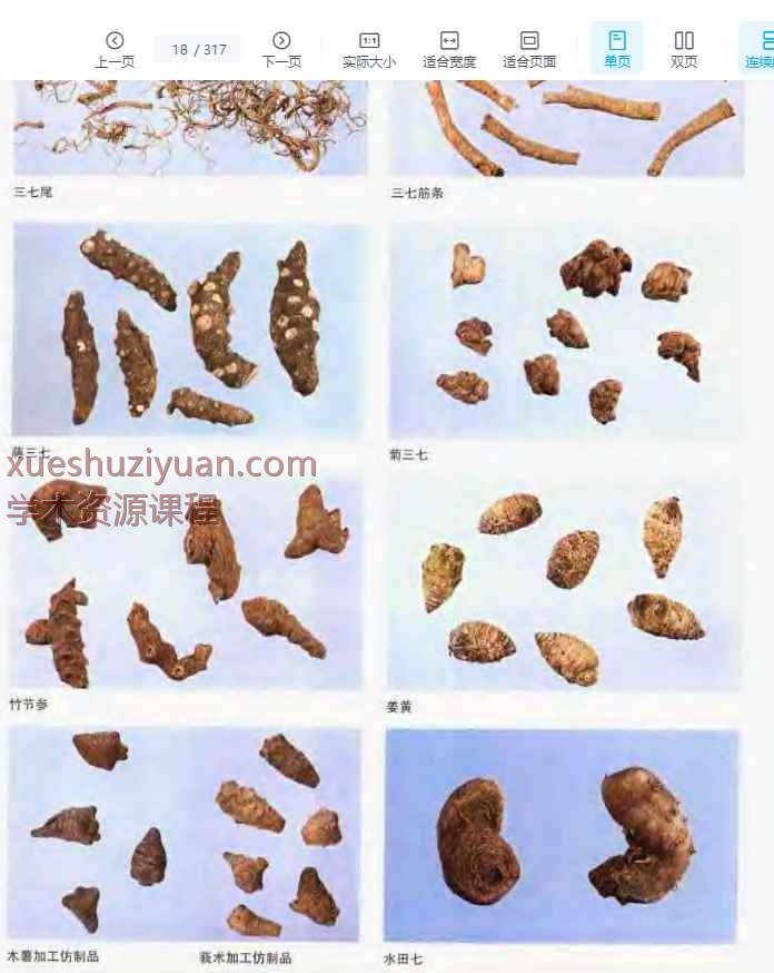 常用中药材真伪对照鉴别图谱（彩图版）317p插图