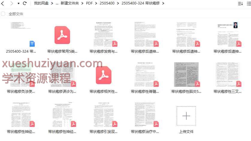 带状疱疹系列资料合集插图