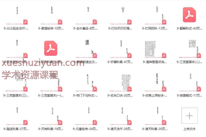 稀缺古籍法本光绪年间大法师李茂堂《元皇派法秘书》PDF文档23本插图