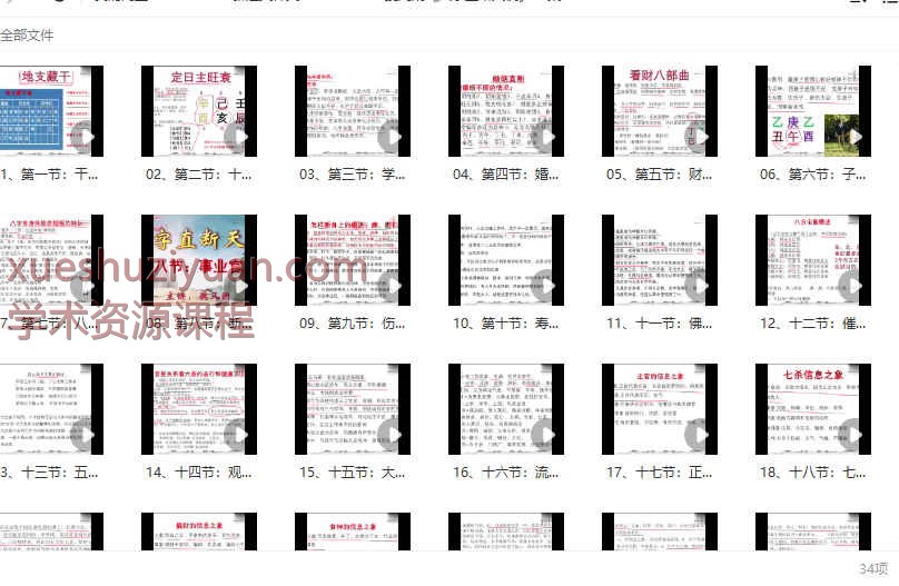 魏凡朔《八字直断天机》34集插图
