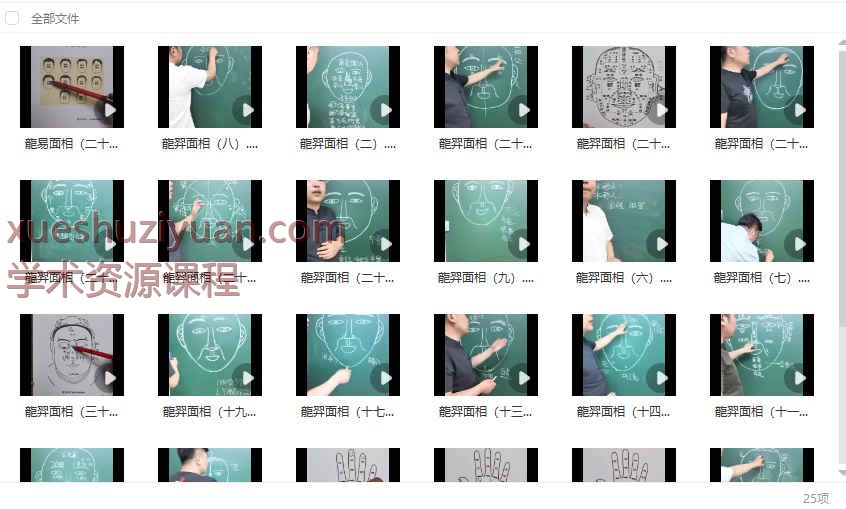 龍易面相精英版25视频插图