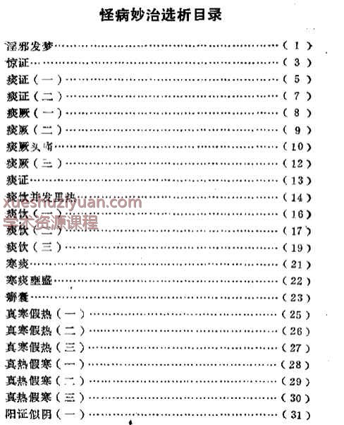 怪病妙治选析.pdf185p插图